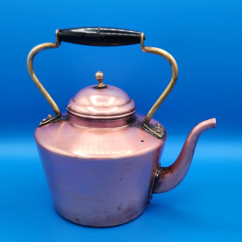 Vintage Duro B&M (Benjamin & Medwin)‎ Copper Tea Kettle